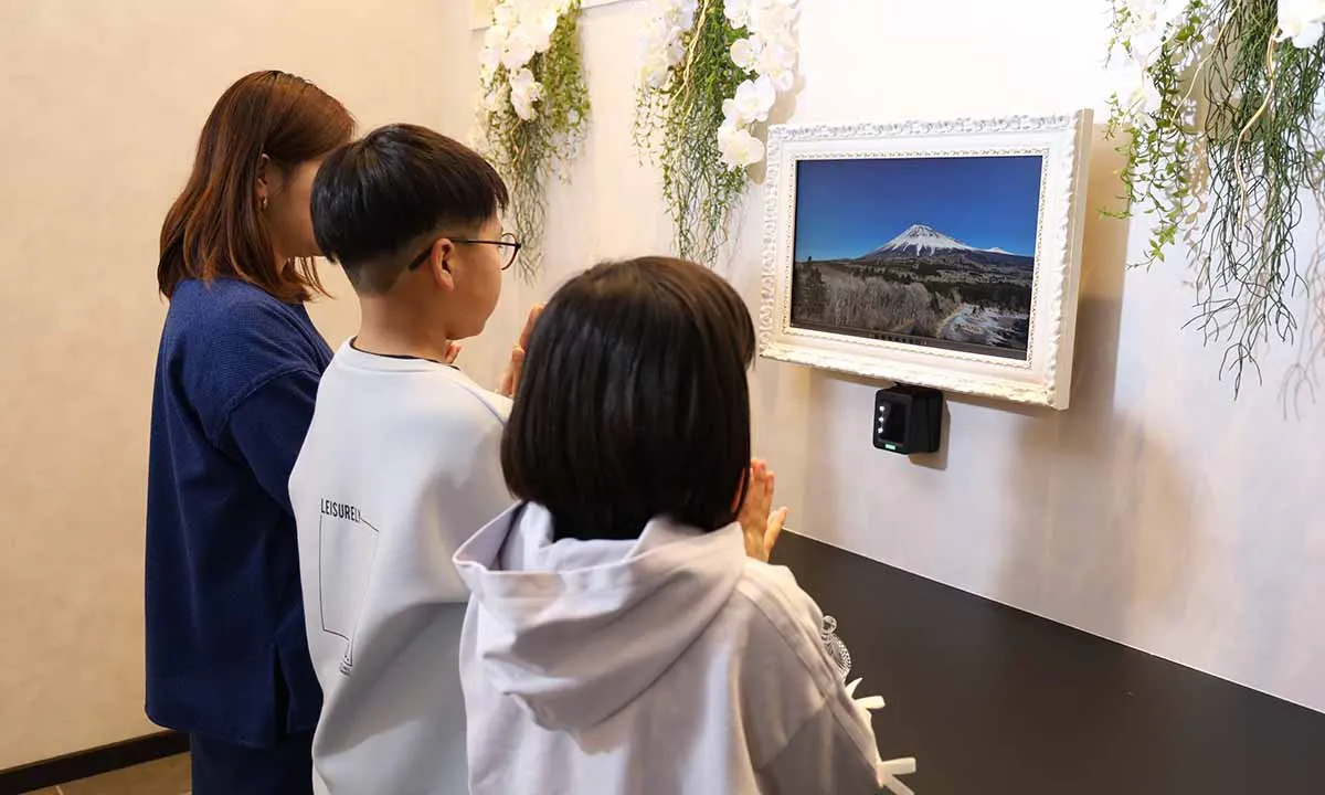 ザ・ガーデン富士 お参りの様子