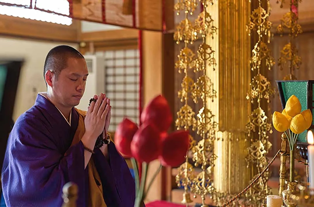 覚城院樹木葬 大寧山不動護国寺覚城院の住職が永代にわたりご供養いたします
