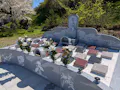 秋田　供養の郷　永代供養墓(樹木型)  歓喜寺墓地内 永代供養墓（樹木型）