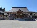 秋田　供養の郷　永代供養墓(樹木型)  歓喜寺墓地内 ご本堂外観