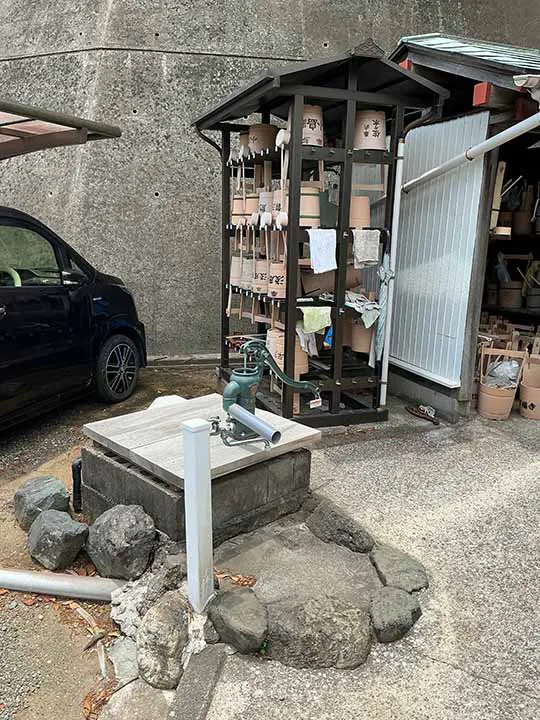 思い出の丘萬福寺樹木葬 樹木葬近くにお水場があり便利