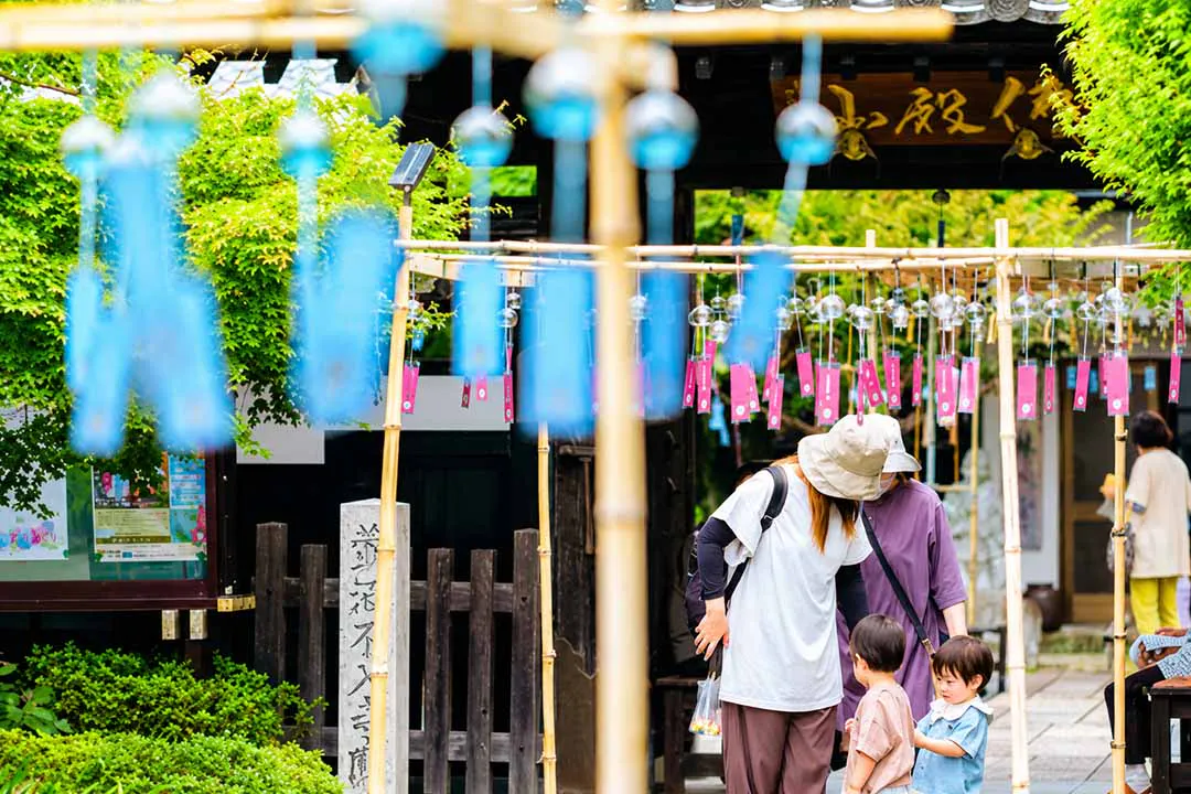 島田霊園　林入寺 風鈴祭り