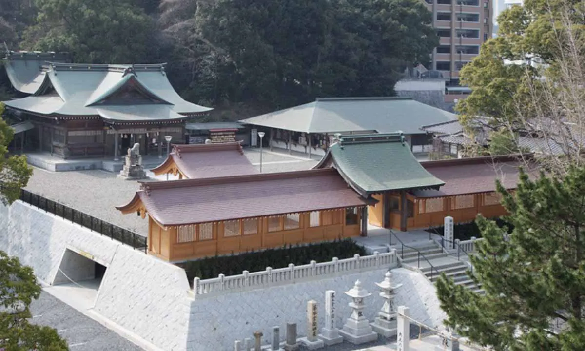 岡田神社 祖霊殿納骨堂 岡田神社