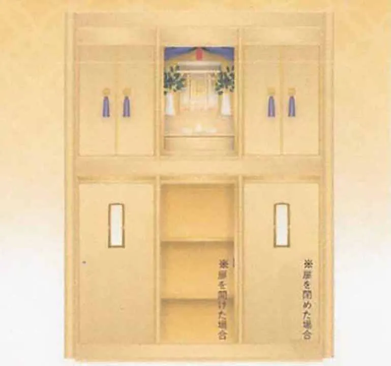 岡田神社 祖霊殿納骨堂 桐 納骨イメージ