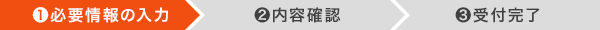 必要情報の入力