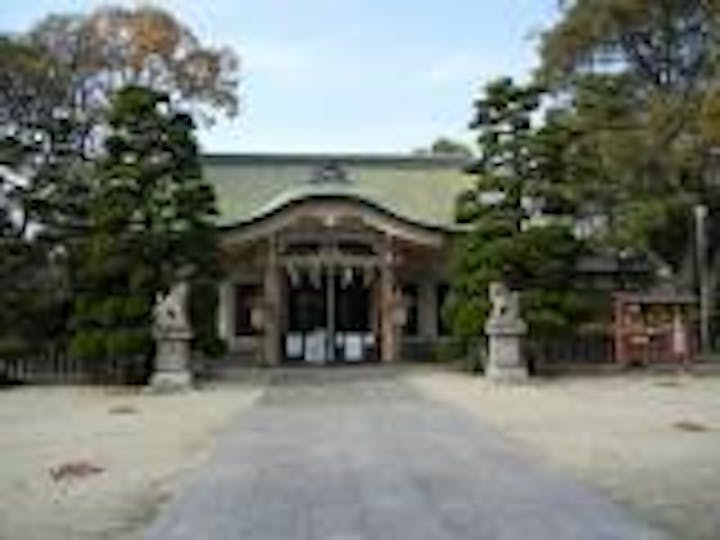 大江神社の拝殿