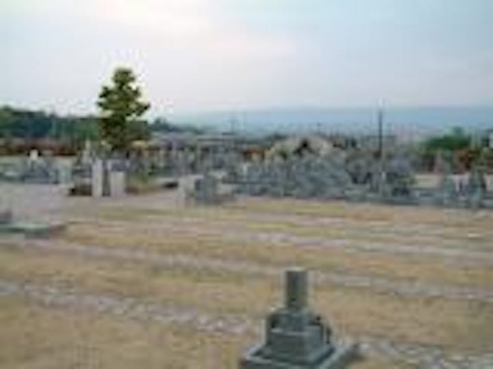 墓園の風景