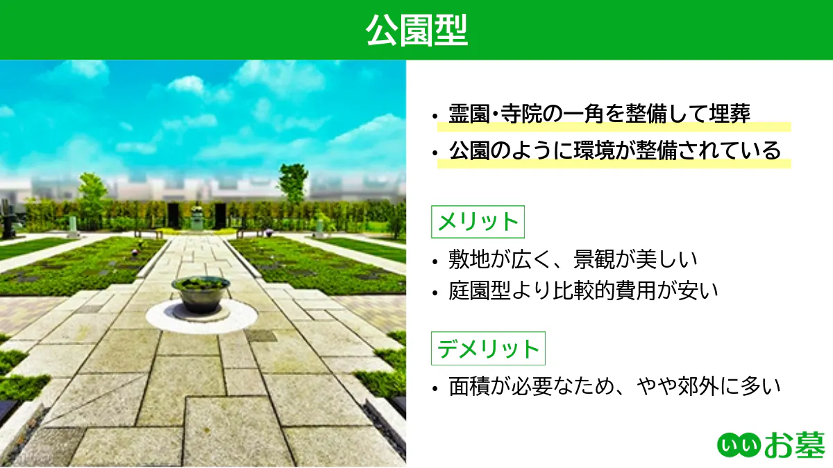 公園型樹木葬