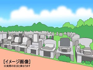 富岡墓地の画像