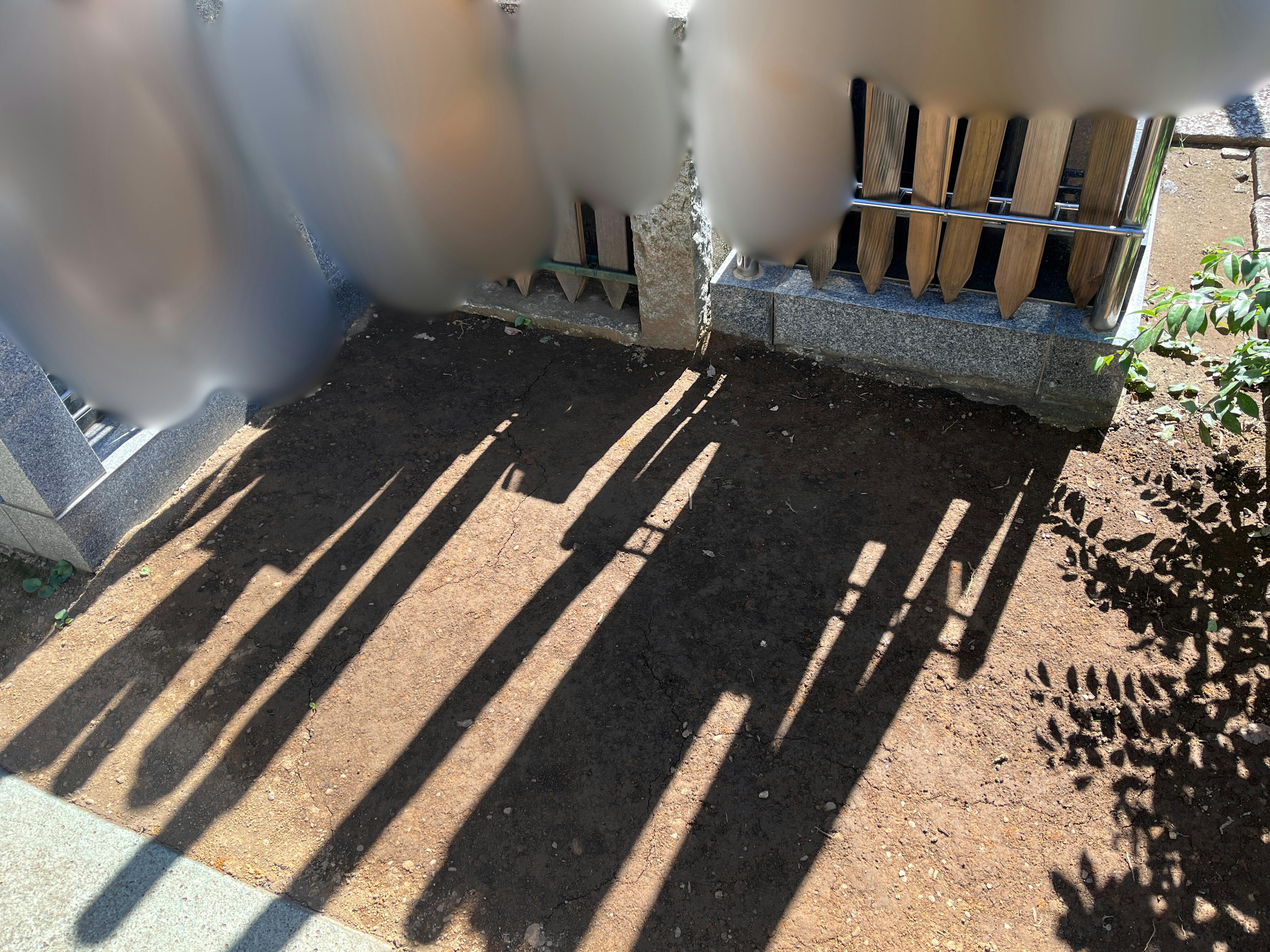 妙福寺のお墓の墓石撤去後