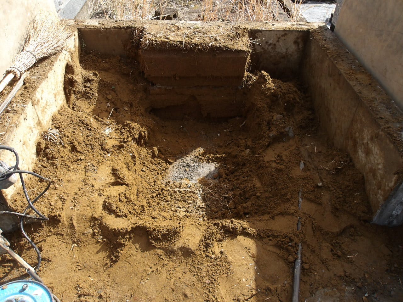 成田市営 いずみ聖地公園のお墓の墓石撤去後