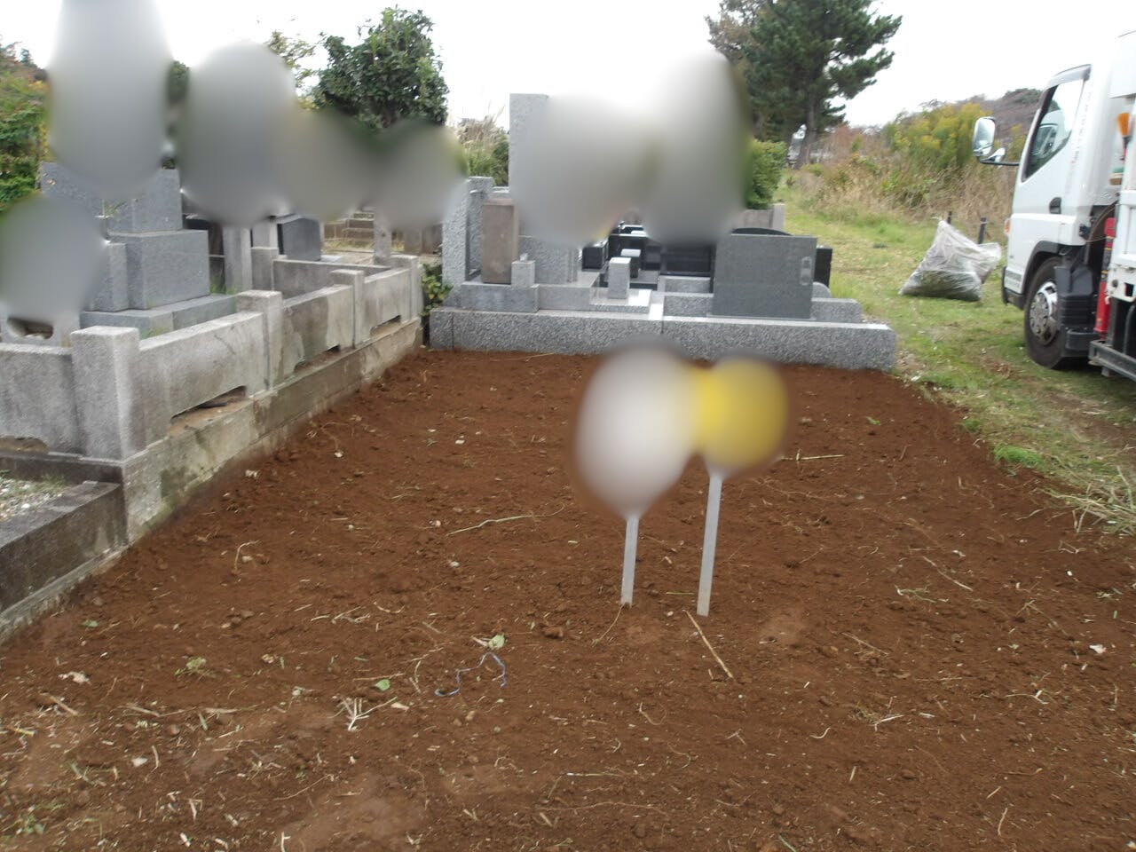 都立 八柱霊園のお墓の墓石撤去後